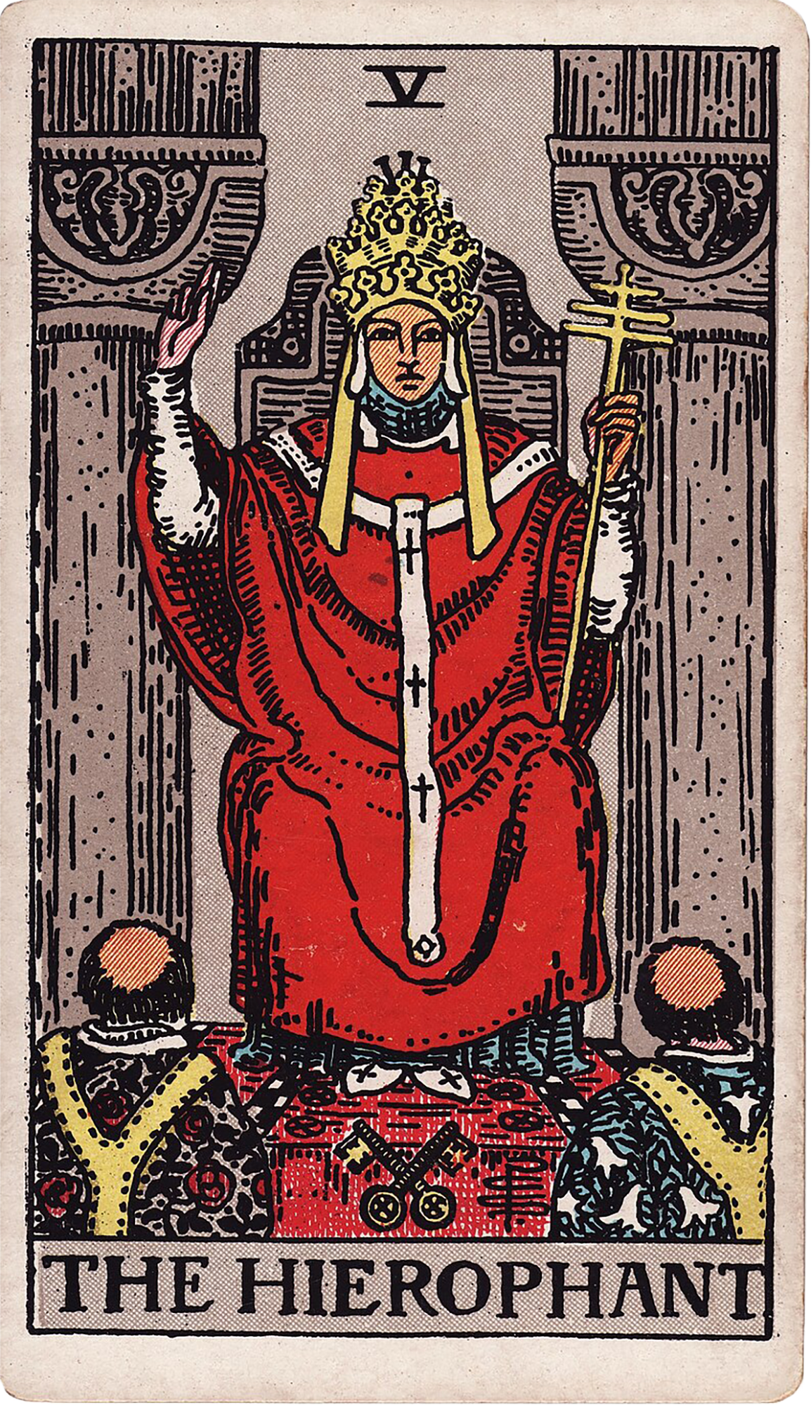 The Hierophant Tarot card